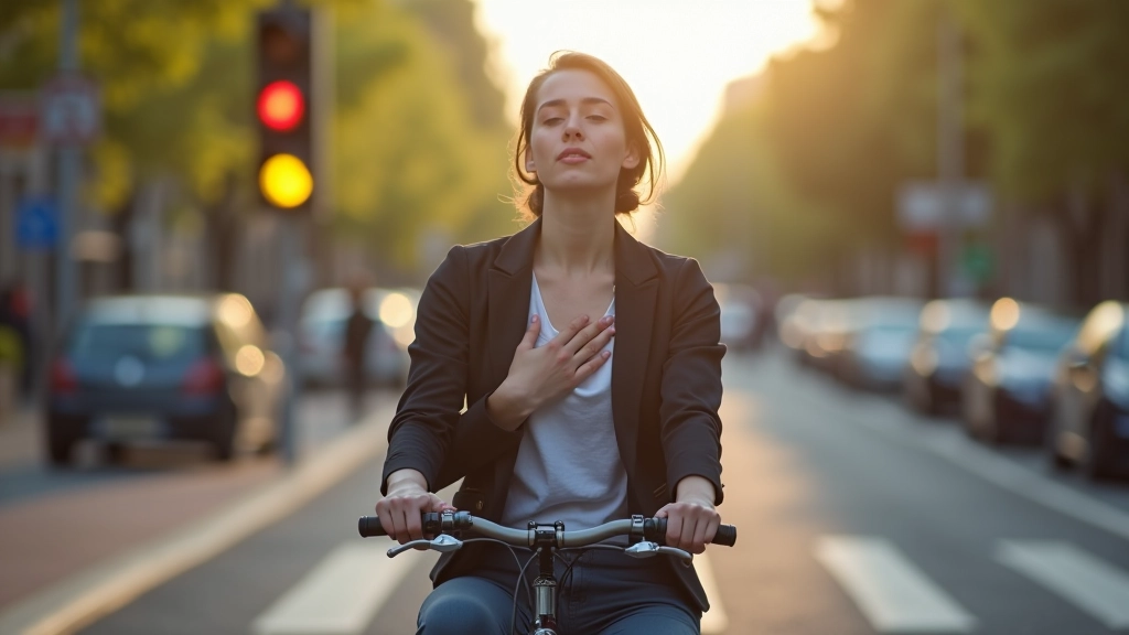 Fietser in Amsterdam
